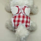 Свежие корейские дышащие физиологические штаны для собак, маленькие и средние собаки, плюшевые подгузники, менструальные периоды