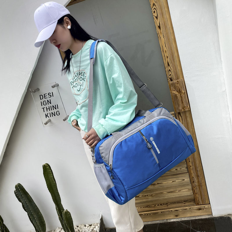 韩版大容量手提可装衣服的女行李包 dorisjacky旅行袋