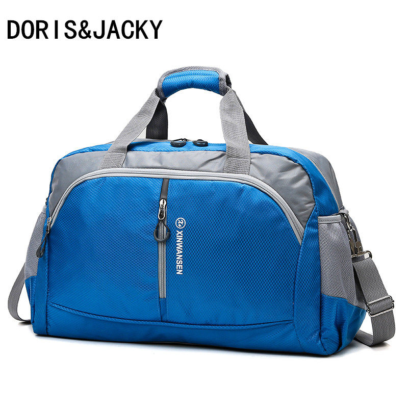 韩版大容量手提可装衣服的女行李包 dorisjacky旅行袋