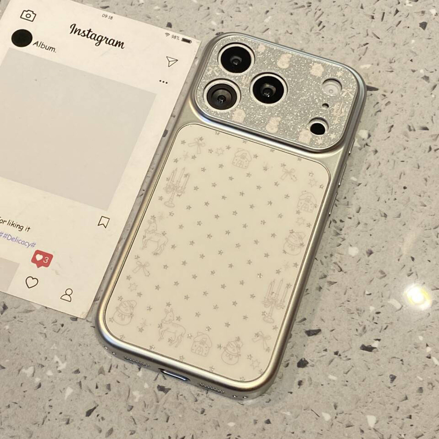 简约ins线条雪人星星蜡烛适用于iphone17promax手机壳苹果15保护套14全包防摔新款16pro超好看max独特手机套,淘宝优惠券,粉丝福利购,淘宝优惠卷