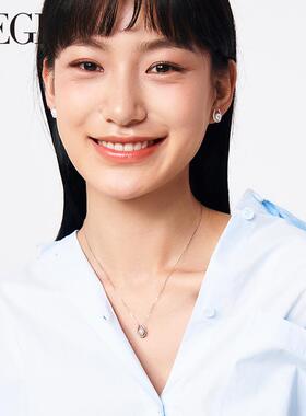 ZEGL淡水珍珠项炼 炼 女送礼物2025新款925银小众高级送女友锁骨