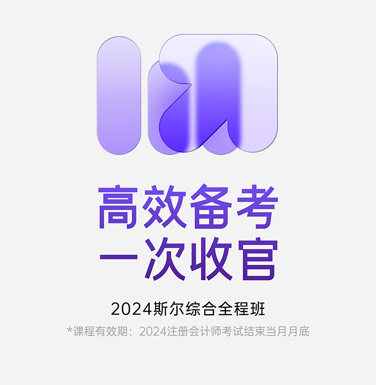 斯尔教育2024注册会计师综合阶段CPA网课金鑫松飞越冲刺班100记-图0