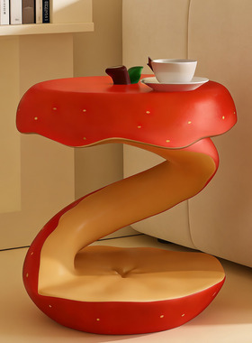 创意苹果造型可爱客厅茶几摆件