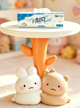 创意卡通落地电视柜沙发边几摆件