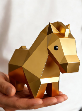 创意家居金色现代简约