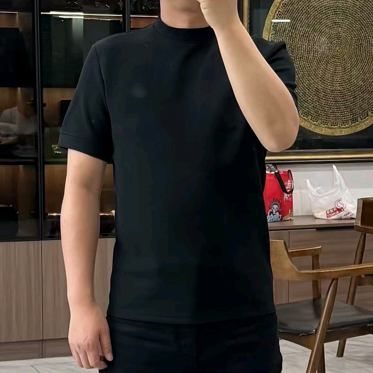 2026新款男士高端圆领短袖T恤时尚潮流简约百搭气质爆款男装内搭,淘宝优惠券,粉丝福利购,淘宝优惠卷