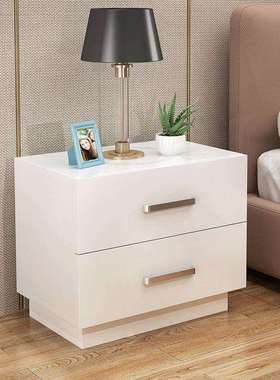 床头柜简约现代卧室小型床边柜家用迷你储物收纳柜简易床头置物架