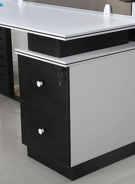 办公家具现代简约屏风职员办公桌4人位组合员工位桌椅钢架桌