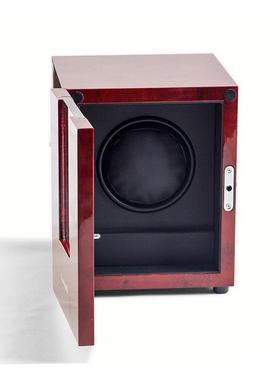 高档表盒实木开窗木纹纸单只表情侣表马达盒钢琴漆高品质