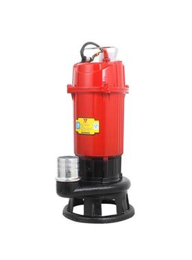 家用切割高扬程污水泵化粪池排污潜水泵泥浆农用灌溉220v抽粪泵