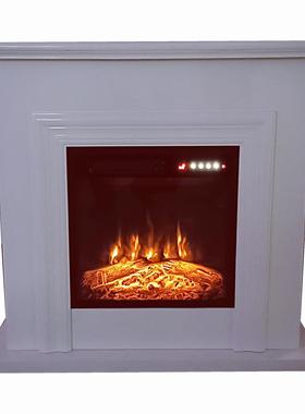 18寸嵌入加热取暖器仿真火焰装饰电壁炉芯fireplace