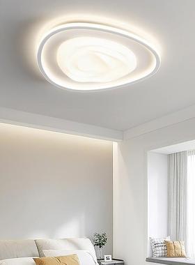 2024新款全光谱奶油风客厅主灯现代简约大气吸顶灯中山灯具厂直销