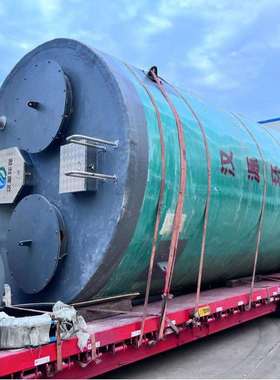 聚合物轴流泵站玻璃纤维增强树脂混凝土沉井夹层式地埋式