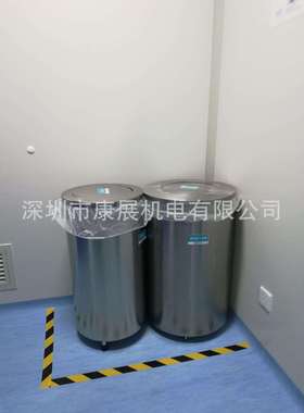 304不锈钢圆形垃圾桶304不锈钢方形垃圾桶GMP洁净车间无尘车间用