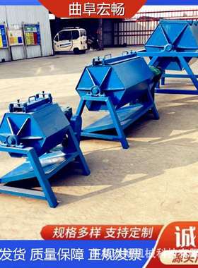 宏畅六角滚筒研磨机批量除锈抛光机滚筒式铁件除锈机