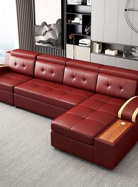 沙发床两用多功能客厅推拉可折叠小户型储物科技布转角沙发