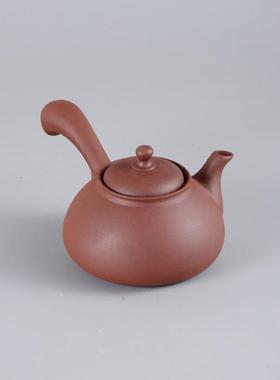 潮州陶壶烧水壶红泥明火泡茶煮水壶电陶炉养生壶陶瓷耐高温侧把壶