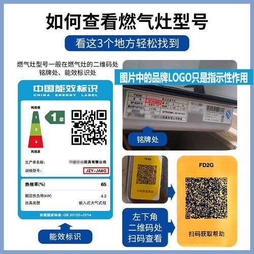 适用方太燃气灶配件火盖炉芯煤气灶FD21BE HC78BE/JA26BE炉头灶头 - 图0