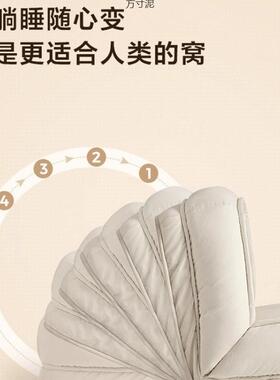 懒人沙发人类狗窝沙发床单人大房间卧室榻榻米双人网红阳台折叠厂