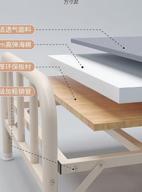家用折叠床单人床出租屋铁床办公室午休午睡宿舍简易床小床木板床