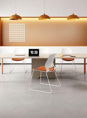 会议桌长桌小型长条桌简约现代会议室桌椅组合培训桌洽谈桌办公桌