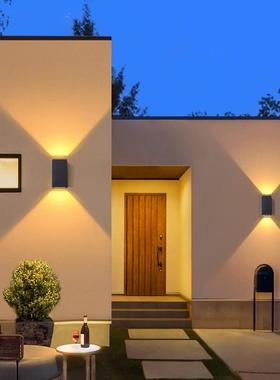 户外壁灯洗墙灯楼梯室外过道防水现代简约别墅景观外墙庭院阳台