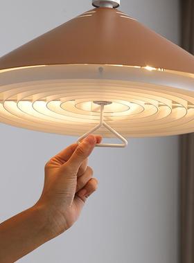 北欧丹麦现代简约餐厅吊灯客厅灯卧室灯网红橱窗灯可拉伸设计师灯