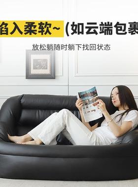 懒人沙发可躺可睡双人豆袋沙发榻榻米座椅小户型家用沙发躺椅sω