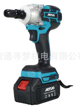 锂电无线无刷电动扳手木工专业脚手架工冲击扳手充电式套筒风炮