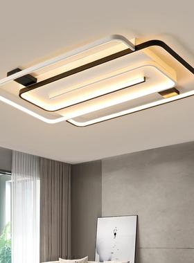 卧室灯现代简约高级感led吸顶灯家用书房客厅灯大厅主灯中山灯具