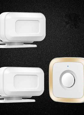 分体式迎宾器欢迎光临感应器店铺进门语音感应器迎宾红外语音门铃