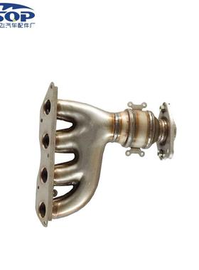 供应适用海马马自达二马二M2高标准汽车排气管三元催化器