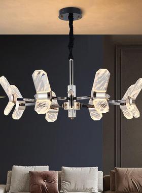 包邮新款客厅吊灯气泡水晶灯北欧轻奢创意个性卧室大厅LED灯灯具