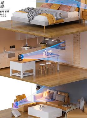 新款空气循环扇usb充电家用办公室便携大风力静音壁挂桌面电风扇