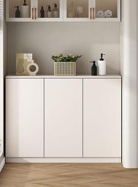 阳台储物柜防晒防水杂物柜矮柜收纳地柜置物柜窗边柜子飘窗储物柜