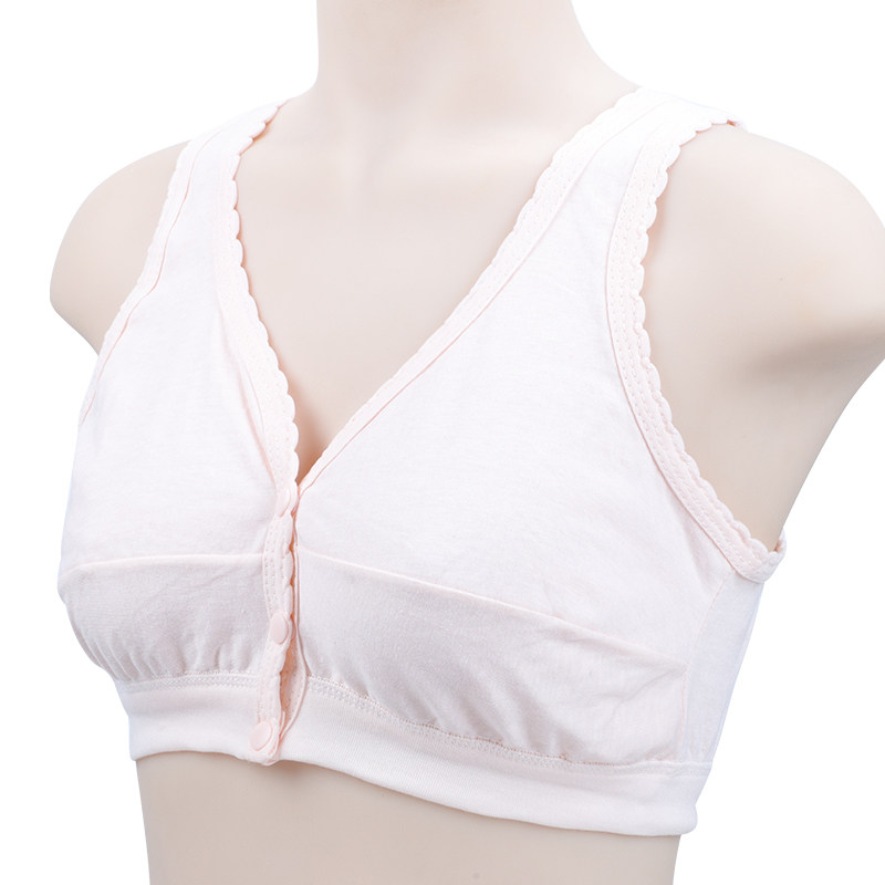 孕妇纯棉柔软舒适超薄款无海绵大码胸罩前扣哺乳文胸妈妈内衣夏季,淘宝优惠券,粉丝福利购,淘宝优惠卷
