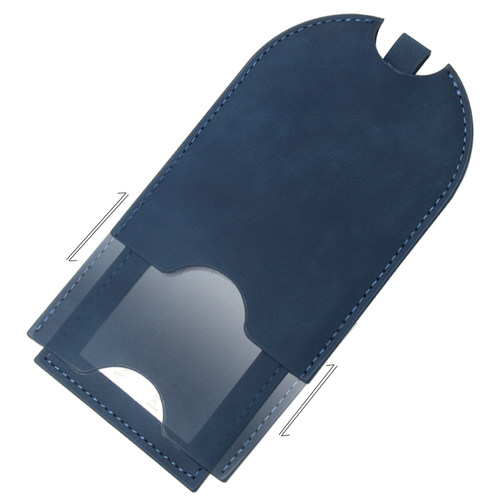 隐藏式行李牌肤感皮革高档推拉式行李箱识别卡套时尚旅行挂牌可做定制LOGO广告英文字母名字人名 - 图3