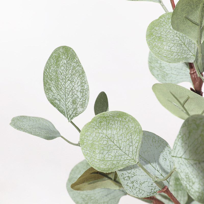 泰环 仿真尤加利叶金钱叶ins北欧风单枝绿植家居客厅装饰插花摆件,淘宝优惠券,粉丝福利购,淘宝优惠卷