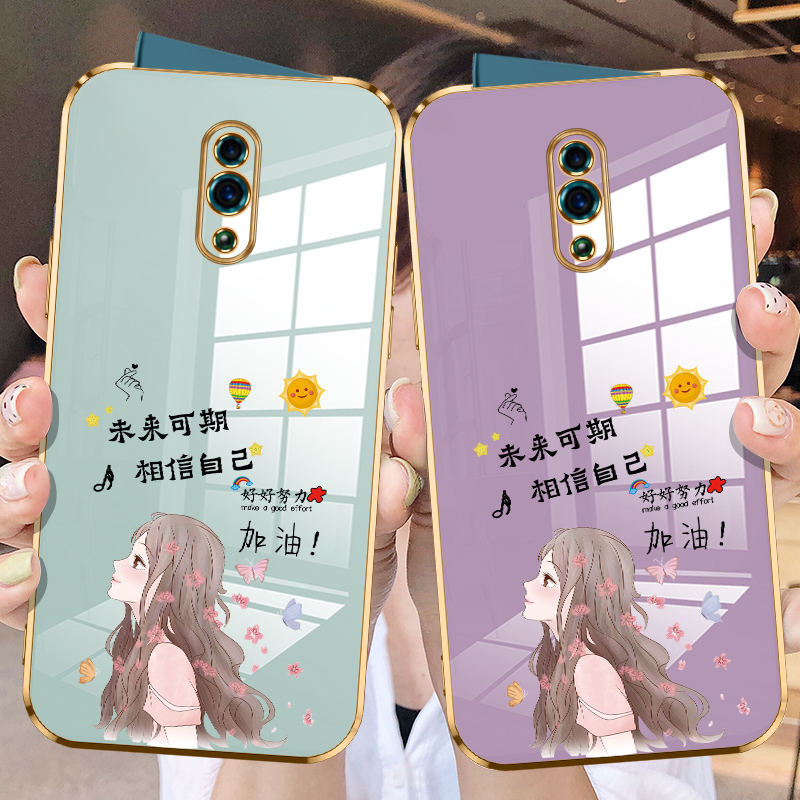 莱时尚旗舰店opporeno手机壳oppo renoz保护硅胶套Renoz升降全包边opporenoz防摔加油外壳reno1直边电镀软壳男opopr女0pp02