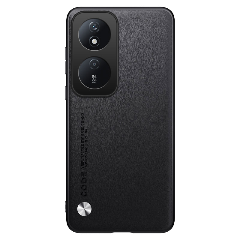 适用华为荣耀畅玩50plus手机壳CLK一AN00素皮保护套honor全包防摔硅胶软壳puls磨砂CLKAN畅享OO男女p新款真皮