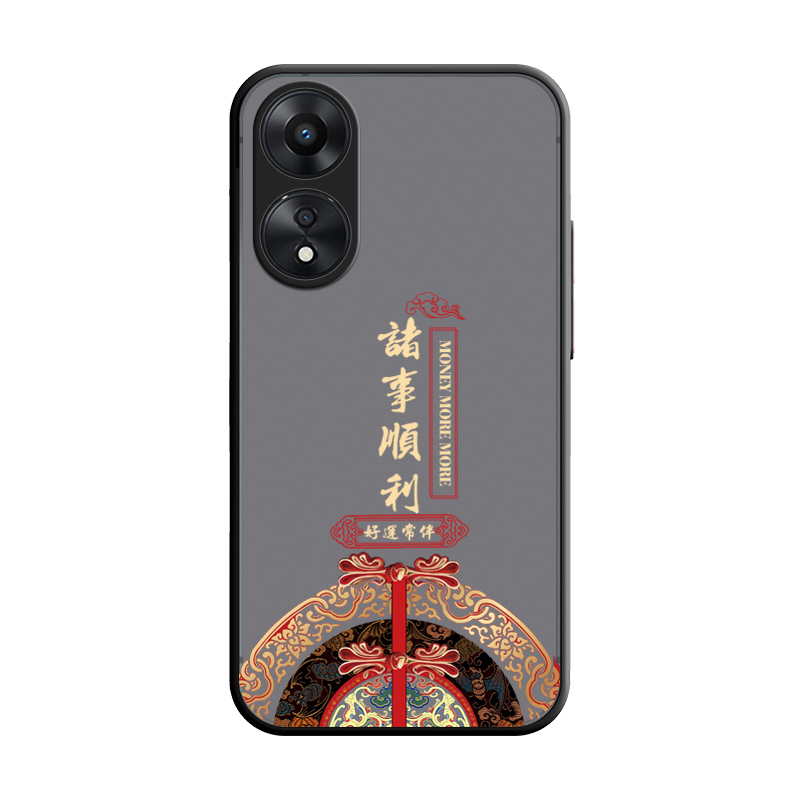 适用oppoA58手机壳oppo保护a58x硅胶套PHJ110全包opa防摔5G诸事顺利oppa肤感opopa软壳opooa女585g男oopp透明-图3