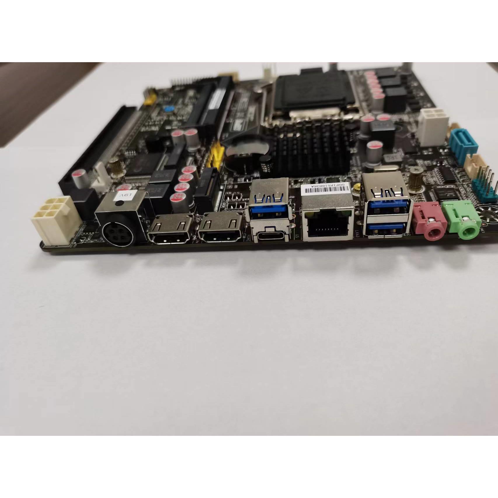 全新H310-D4侧插主板，支持6-9代CPU，现货！ - 图2