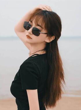 俄罗斯大白鲨太阳眼镜男款2025款男士开车专用眼镜无距好物偏光墨