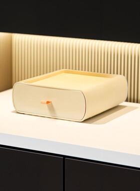 日本玄关收纳盒进门入户摆件客厅电视柜置物架装饰品抽屉挂钥匙盒