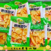 -Shu hops spicy and crisp shoots 500g ready-to-stand independent small packaging red oil bamboo shoots for leisure snack leftovers