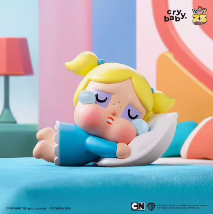 【Genuine】POPMART泡泡玛特CRYBABY × 飞天小女警盲盒手办公仔 - 图2