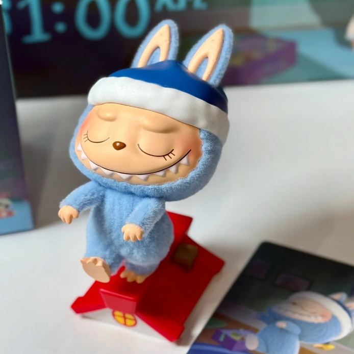 POPMART泡泡玛特LABUBU凌晨一点盲盒拉布布手办明盒摆件潮玩手办,淘宝优惠券,粉丝福利购,淘宝优惠卷