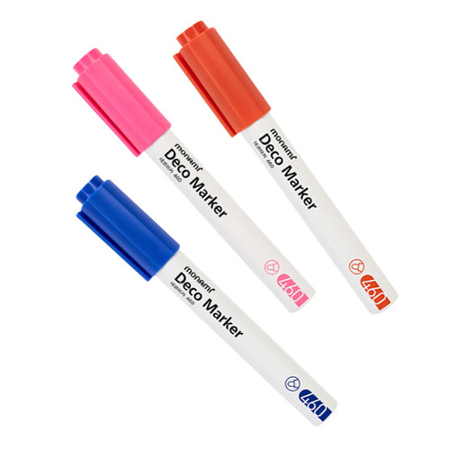 【特价】韩国慕那美Monami丙烯马克笔圆珠笔子弹头针管头中性笔双头水性笔油性记号笔DIY涂鸦绘画 - 图3