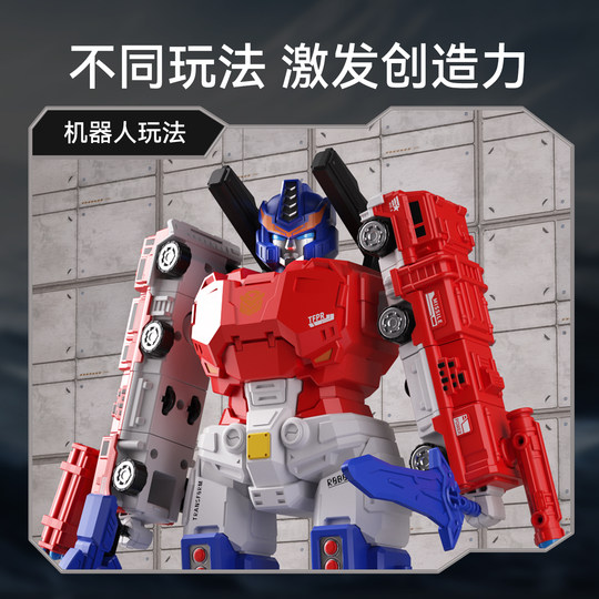 2025新款儿童机器人玩具男孩子3岁6超级变形汽车金刚合体机甲战士