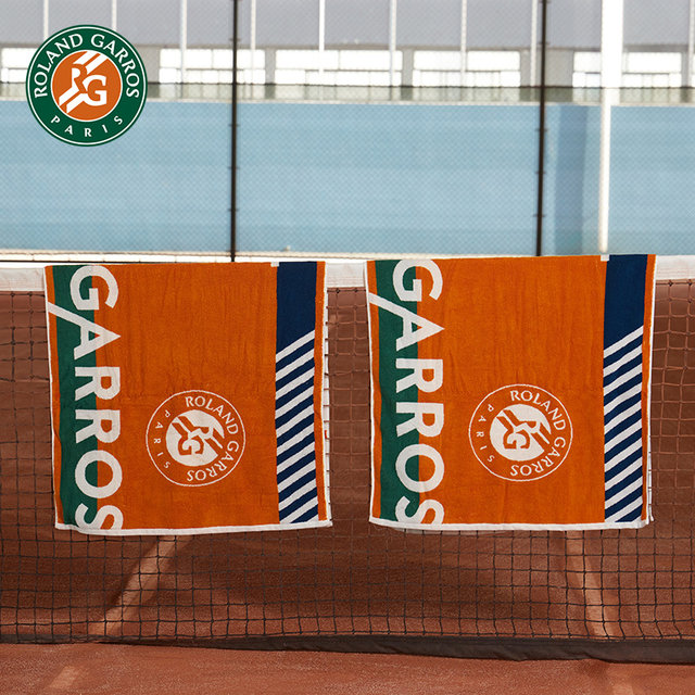 Roland Garros Sports Towel Pure Cotton Sweat Roland Garros Sports Towel Pure Cotton Sweat